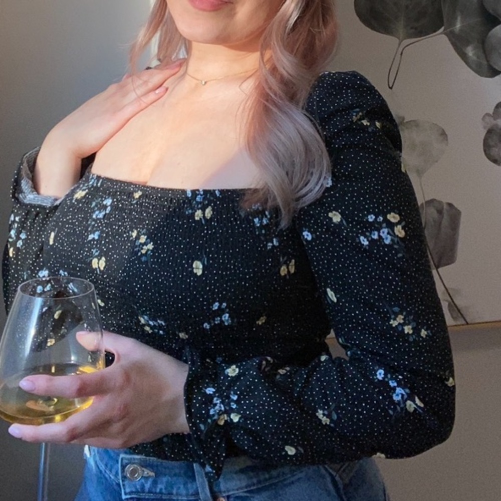 Dynamite smocked top